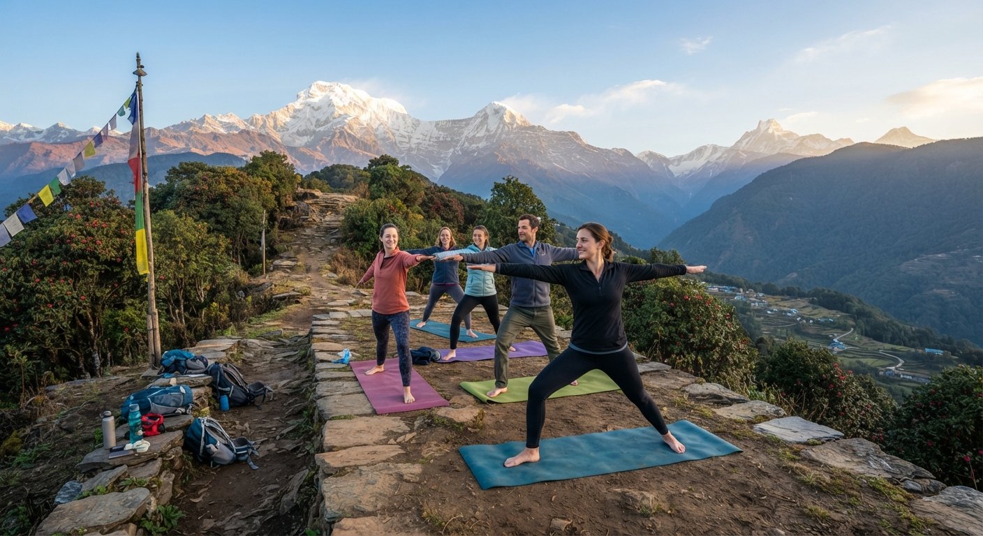 Panchase Yoga Trek